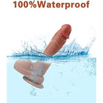 Realistic Dildo For Beginners Lifelike Huge Silicone Dildo, With Strong Suction Cup For Hands-Free Play, Realistic Penis For G-Spot Stimulation Dildos Anal Sex Toys For Women And Couple 7.7 "