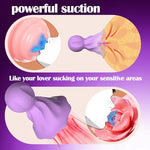 Silicone Clitoris Pump Clit Suck Pussy Sucker Licking Toy,2 Pack Easy Grip