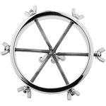 Adjustable Anal Plug Expander Anus Butt Plug Sex Toys, Silver, 1.0 Count