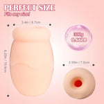 Male Masturbator Sex Toys For Men - Squeezable Pocket Pussy For Mens Masturbation, Plump And Soft Fleshy Egg Male Masturbating Stroker Penis Training Sleeve Blowjob Sex Toys Dolls For Men, Adult Toys