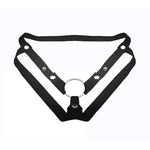 Chastity Belt Anti-Fall Chastity Cage Auxiliary Male Chastity Device Accessory Cock Cage Elastic Band Adjustable Rope Belts Penis Adult Bondage Sex Toys For Mens (Three-Way Belt)