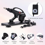 Sex Machine Fuck Machine 3XLR Connector Dildo Machine with 7 Attachments