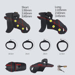 Pink Chastity Cage Male Black Chastity Devices Lock Design Small Chastity Cage Male Penis Cage Cock Cage Bdsm Toys For Couples Sex (Pink-Short)