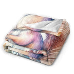 Squirrel Blanket Squirrels Throw Blanket Soft Warm Fuzzy Plush Chipmuck Throw Blanket Gifts For Girls Women Squirrels Lightweight Fleece Flannel Gift Blankets For Kids Adults 40"X50"