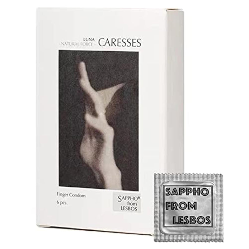 Finger Condom, Ultra-Thin Natural Latex Lubricated Finger Condoms For Intimate Moments Lesbian Couple Women, 6 Count, Natural Vetiver Scented, 300Mg Lubricant, Skin-Friendly