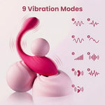 APP Remote Control Wearable Panty Vibrator Sex Toys Long Distance Vibrator with Remote for Women Couples Anal G Spot Clitoral Egg Vibrator Dildo with 9 Vibration Modes