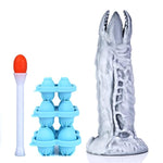 Zerger 6.7" Fantasy Realistic Ovipositor Dildo Fantasy Monster Dildo Parasitic Birth With Strong Suction Cup G-Spot Adult Sex Toy For Men Women And Couple With Egg Models And Booster - Alien