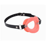 Open Mouth Gag Red Lips Shaped Oral Sex Gag Bondage Restraints Fetish Bdsm Slave Sex Toy O Ring Mouth Gag Red Lips Erotic Adult Sex Products(Meatpink)