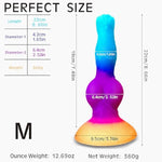 ?8.66 Inch Simulated Silicone Dog Dick Dildo With Powerful Suction Cups, Giant Realistic Anal Dildo Toy, Glow In The Dark Dildo, G-Spot Stimulation For Men, Women, Couples And Homosexuals