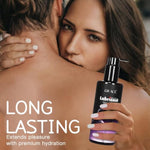 Water Based Lube, 8+2Oz Personal Lubricant Set For Privacy And Toys, Natural Long Lasting Sex Lube Gel For Men, Women & Couples, Non-Staining, Ph Friendly (Home+Travel Size)