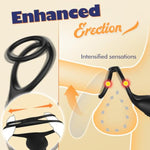 360° Rotating Anal Vibrator For Men Prostate Massager, Vibrating Wearable Male Prostate Toy With Dual Silicone Cock Ring Anal Sex Toy, Adult Anal Toys For Gay & Couple With Remote And App