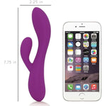 , The Perfect Match | Flexible Rabbit Vibrator, Sex Toy For Women & Couples, G Spot, And Clitoral Stimulator Vibrator (Lavender)