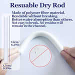 2PCS Accessories for Sex Doll Torso Male Masturbator, 5 Min Heating Quick & Dry Stick for Vagina Anal Channel, Reusable Water Absorption Stick, USB Charging Warming for Male Adult Toy Inside