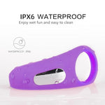 M-Angel Small Clitoral Stimulator Men'S Penis Sleeve Soft Rubber Ring Interactive Silicone Sex Products For Lovers Adult Masturbation Penis Decoration Sexual Goods Shared By Men And Women (Purple)