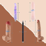 Auxfun Sex Machine Thrusting Automatic Dildo Machine With Dildo For Men Women, Love Machine With 3 Xlr Connectors, Thrusting Machine Sex Toys For Solo And Couples