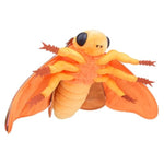 Hawkmoth Plush, Simulation Hawkmoth Stuffed Animals -10 Inches, Moth Plushie Model Collction, For Moth Lovers, Kids,Orange?S