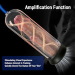 Electric Penis Pump,Penis Enhancement Vacuum Pump with Amplification Function,3 Penis Pump Sleeve & 4 Penis Rings,9 Training Modes,Male Sex Toys - Pumps & Enlargers,Penis Extender Cock Pump