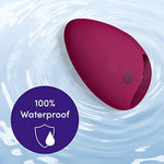 Mantric Women'S Clitoral Pink Pebble Vibrator - Rechargeable & Waterproof