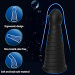 Super Long Thick Anal Butt Plug Trainer Sex Toys,Large Butt Plug Thread Anal Plug Big Anal Dildos Anus Dilator Anal Ball Anal Sex Toy For Adult Men Women Couples Prostate Massage Advanced Anal Play