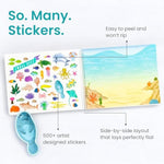 Animal Habitats Coloring and Sticker Activity Book with 500 Plus Stickers for Kids