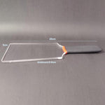 Grip Acrylic Spanking Paddle, Bdsm Kit,Riding Crops And Sex Whip For Couples, Spank, Bondage,Sex Spanking Toys For Adults. (28 * 9 * 0.6, Clear)