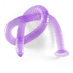 41.7 Inch Super Long Anal Plug Dildo, Flexible Butt Plug For Deep Pleasure, Soft Prostate Massage G-Spot Stimulation, Adult Sex Toys For Men Women (Purple)