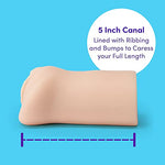 Thrust Pro Mini Lea Vagina Male Masturbator Pocket Pussy, Pink