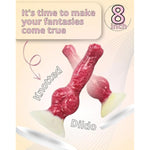 8.5 Inch Dog Dildo, Knot Dildo, Doggy Dildos Red Fantasy Dildo Suction Cup, Furry Dildo, Monster, Animal Dildo, Knotted Dildo, Dildo With Knot, Anal Dildo, Alien Dildo, Realistic Wolf Dildo, G-Spot