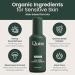 Wellness 4Oz Natural Aloe & Water-Based Personal Lube, Organic Hypoallergenic, Unscented Moisturizing Lubrication