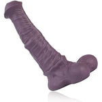 Realistic Horse Monster Dildo with Testis, Prostate & G-Spot Silicone Huge Dildo, Large Animal Dildo with Suction Cup for Thrusting & Expansion, Anal Dildo Sex Toy for Men, Women