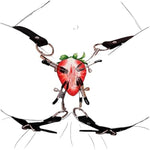 Body Bondage Clit Clamp With Spreader Straps, Strength Adjustable Labia Clamps Nipple Clamps For Adults Extreme Love, Sm Sex Toys For Couples Flirt Play Fetish Cosplay