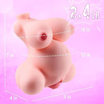 2.4 Lb Sex Dolls For Men Male Masturbator For Male Realistic Pussy Prolapse Pregnant Woman Female Torso Adult Toys With Vaginal Anal Breast Pluggable Sex Toy