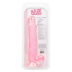Size Queen 10 Inch Dildo With 6 Inch Shaft Circumference And Sturdy Suction Cup - Pink Se-0262-05-2