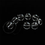 Vagina Plug Butt Plug Anal Plug For Anal Sex Glass Anal Trainer Toy Anal Beads Prostate Massager With Ring For Men Women Anal Sex Toys (S)