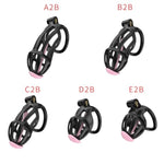 Male Chastity Cock Cage Black Penis Cage Sex Toy Chastity Devices Lock Design Bdsm Toys For Couples Sex (B2B)