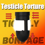 Testicle Crusher CBT, Silicone Ball Clamps for Men Couples Gay