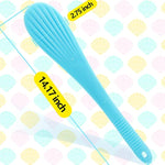 Spanking Paddle For Sex Play Rubber Shell Shaped Slapper Flexible & Firm Flirt Toy For Sm Bondage Game Adult Couple For Men Women 14.17 Inch Blue