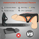 Vibrating Cock Ring Penis Sleeve, Couples Adult Sex Toys For Men Women, Pleasure Penis Ring Male Penis Vibrator Extender For Testicles G Spot Stimulation, Couple Sex Toy Erection Sex