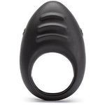 Desire Luxury Vibrating Cock Ring Adult Sex Toy for Couples Black