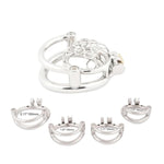 Mens Short Chastity Cages Prevent Escape Design Closed Ring Cock Cage Adult Game Sex Toy S755 (2.17 Inch/ 55Mm)