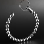 Stainless Penis Plug Urethra Sounding With Cockring Different Size Urethral Dilator Sex Toy For Male Masturbating Rod Bladder Stimulation (4Mm)