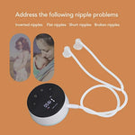 Nipple Corrector, Electric Inverted Nipple Puller Rechargeable Led Nipples Suction Rechargeable Cream Clamp Suckers Sucker For Flat Or Inverted Nipples