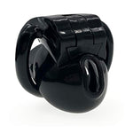 Ht-V3 Chastity Cage | Lightweight Cock Cage | Resin Chastity Devices | Male Chastity Cage | Adult Sex Toy For Men | Magiclockers | 4 Sizes Rings Included (Black,Nub)