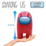 Among Us Ultimate Surprise Bundle – 25+ Collectibles: Large Crewmate, 20 Micro?Figures, 3 Mini?Figures & 2 Backpack Hangers – Licensed Kids Toy Gift