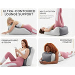 Sex Toys Adult Toys Pillow For Intimacy, Multi-Angle Positioning Incline Wedge Butt Cushion For Couples, Provides Intimacy Support For Bedroom Grey