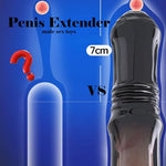 Penis Sleeve Penis Pump Sex Toys for Men, Cockring Penis Ring Extender Mens Sex Toys with Ball Stretcher, Fantasy Monster Horse Dildo Sleeve Penis Exlarger Extension Adult Male Sex Toys for Couples