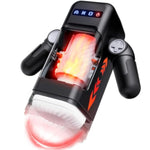 Men's Sex Toy with 10 Vibrating & 8 Thrusting Modes, Heating Function, and Phone Holder for Hands-Free Operation