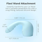 Flexi Silicone Attachment - Wand Massagers, Vibrator Attachments, Sex Toys For Adults