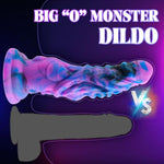 Monster Dildo Sex Toys - 8.87" Fantasy Dragon Dildo With Strong Suction Cup For Women, Silicone Thick Huge Realistic Dildos For Vaginal And Anal Stimulation, Adult Sex Toy For Women And Couples
