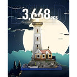 Micro Mini Blocks Lighthouse Landmark Model Set,(3668Pieces) -Building And Architecture Toys Gifts For Kid And Adult